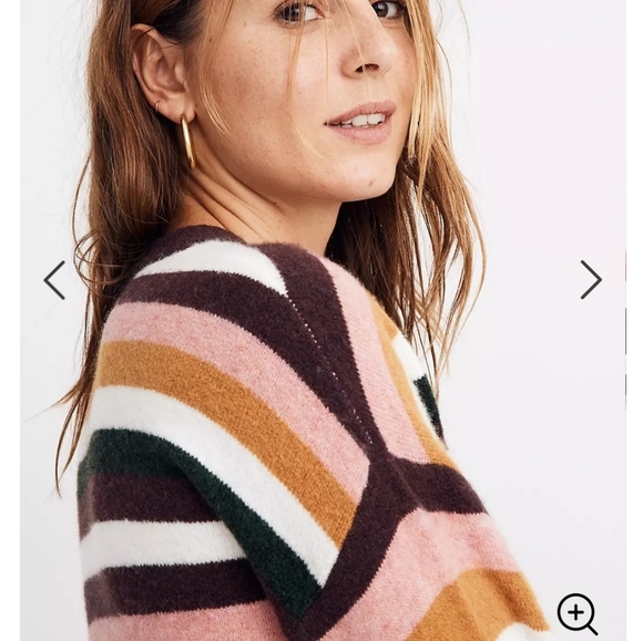 Madewell Striped Payton Pullover Size XS - Picture 2 of 8